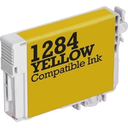 Epson T1284-C13T12844020 Sarı Muadil Kartuş - Thumbnail