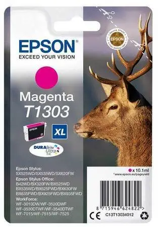 Epson T1303-C13T13034020 Kırmızı Orjinal Kartuş - 1