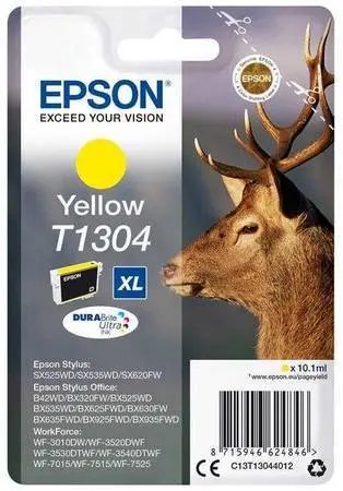 Epson T1304-C13T13044020 Sarı Orjinal Kartuş - 1