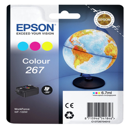 Epson - Epson T267-C13T26704010 Renkli Orjinal Kartuş