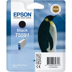 Epson - Epson T5591-C13T55914020 Siyah Orjinal Kartuş