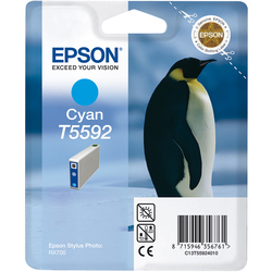 Epson - Epson T5592-C13T55924020 Mavi Orjinal Kartuş
