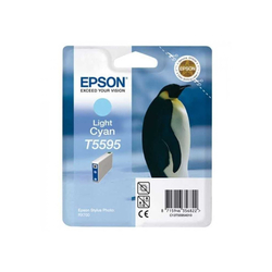 Epson - Epson T5595-C13T55954020 Açık Mavi Orjinal Kartuş