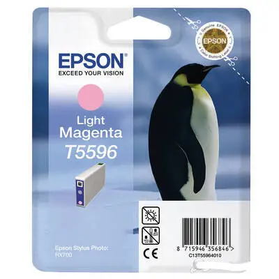 Epson T5596-C13T55964020 Açık Kırmızı Orjinal Kartuş - 1