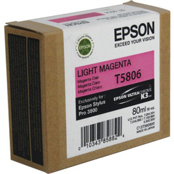 Epson - Epson T5806-C13T580600 Açık Kırmızı Orjinal Kartuş