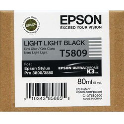 Epson T5809-C13T580900 Açık Açık Siyah Orjinal Kartuş