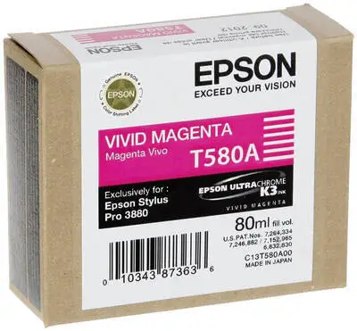 Epson T580A-C13T580A00 Kırmızı Orjinal Kartuş - 1
