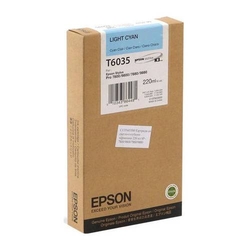 Epson - Epson T6035-C13T603500 Açık Mavi Orjinal Kartuş