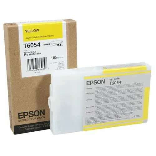 Epson T6054-C13T605400 Sarı Orjinal Kartuş - 1