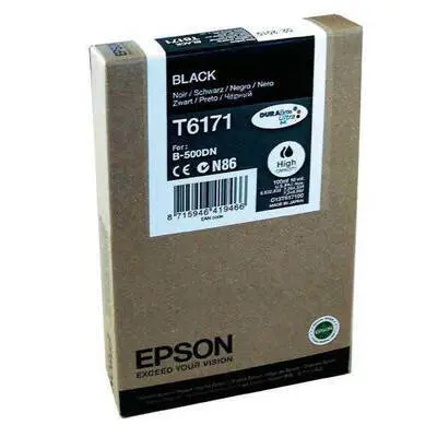 Epson T6171-C13T617100 Siyah Orjinal Kartuş - 1