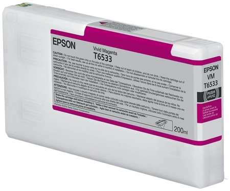 Epson - Epson T6533-C13T653300 Kırmızı Muadil Kartuş