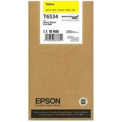 Epson - Epson T6534-C13T653400 Sarı Orjinal Kartuş
