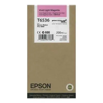Epson T6536-C13T653600 Açık Kırmızı Orjinal Kartuş - 1
