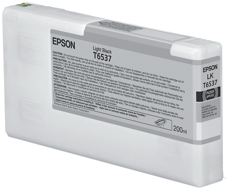 Epson - Epson T6537-C13T653700 Açık Siyah Muadil Kartuş