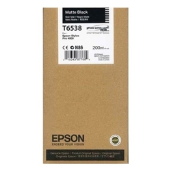 Epson - Epson T6538-C13T653800 Mat Siyah Orjinal Kartuş