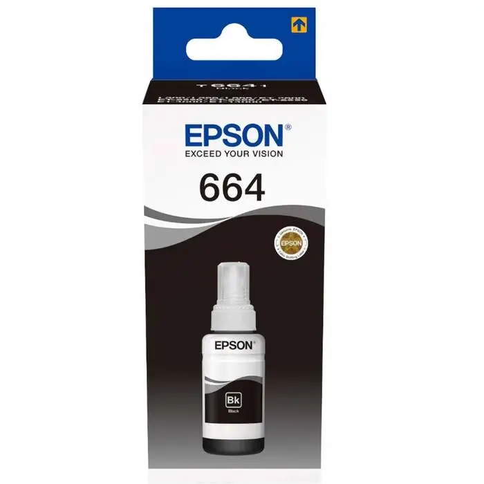 Epson T6641-C13T66414A Orijinal Siyah Mürekkep - 1