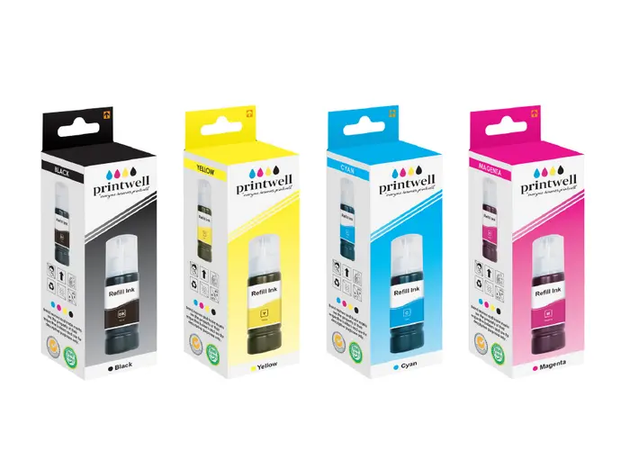 Epson T6641-T6642-T6643-T6644 Muadil Mürekkep Avantaj Paketi - 1