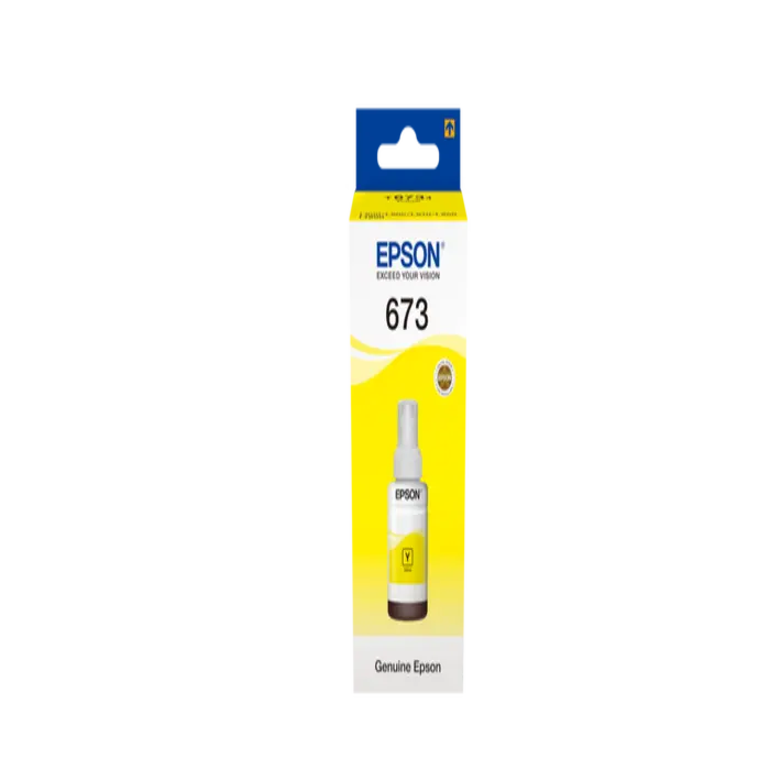 Epson T6734-C13T67344A Sarı Orjinal Mürekkep - 1