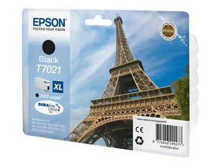 Epson T7021XL-C13T70214010 Siyah Orjinal Kartuş - 1