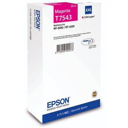 Epson T7543XXL-C13T754340 Kırmızı Orjinal Kartuş - 1