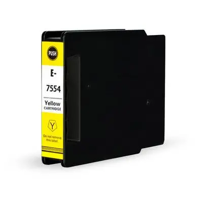 Epson T7554 Sarı Muadil Kartuş Yüksek Kapasiteli - 1