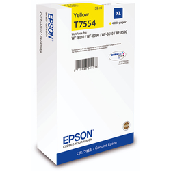 Epson - Epson T7554XL-C13T755440 Sarı Orjinal Kartuş