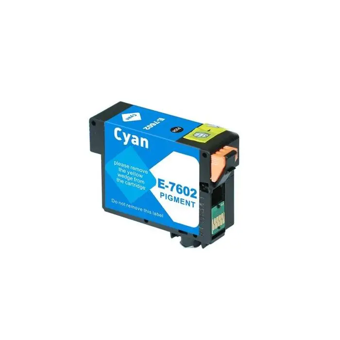 Epson T7602-C13T76024010 Mavi Muadil Kartuş - 2