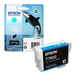 Epson - Epson T7602-C13T76024010 Mavi Orjinal Kartuş
