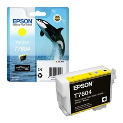 Epson T7604-C13T76044010 Sarı Orjinal Kartuş