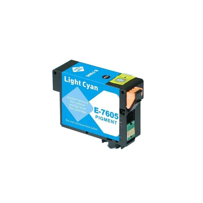 Epson T7605-C13T76054010 Açık Mavi Muadil Kartuş - 2