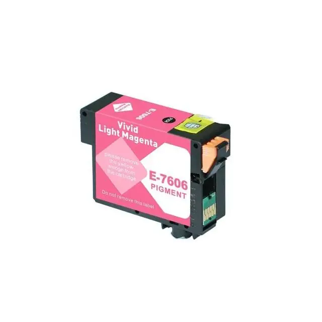 Epson T7606-C13T76064010 Açık Kırmızı Muadil Kartuş - 2