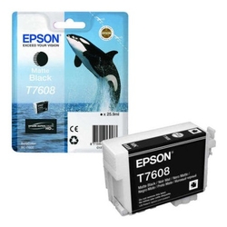 Epson - Epson T7608-C13T76084010 Mat Siyah Orjinal Kartuş