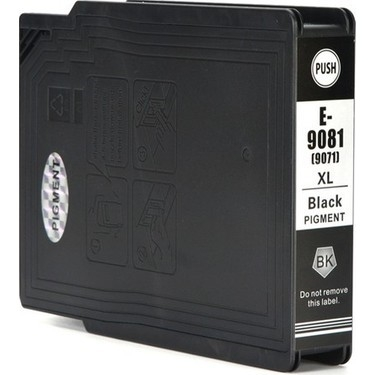 Epson T9071-C13T907140 Siyah Muadil Kartuş Yüksek Kapasiteli - 2