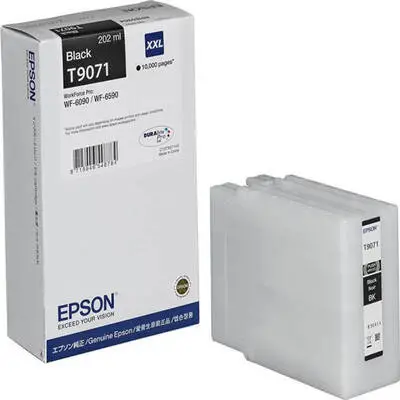 Epson T9071-C13T907140 Siyah Orjinal Kartuş - 1
