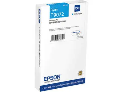 Epson T9072-C13T907240 Mavi Orjinal Kartuş Yüksek Kapasiteli - 1