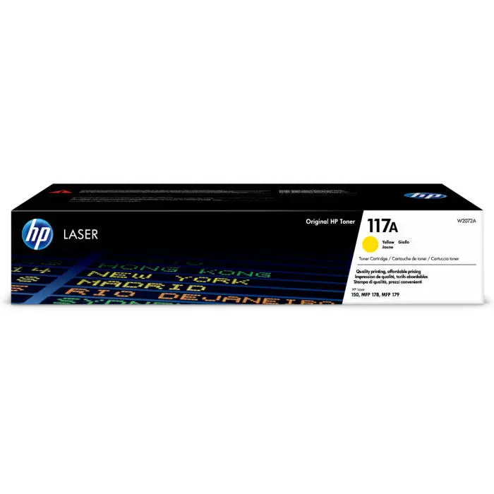Hp 117A-W2072A Sarı Orjinal Toner - 1