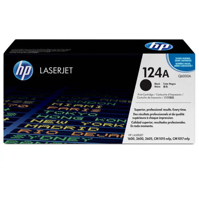 Hp 124A -Q6000A Siyah Orjinal Toner - 1