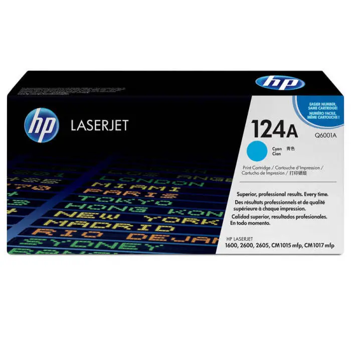 Hp 124A -Q6001A Mavi Orjinal Toner - 1