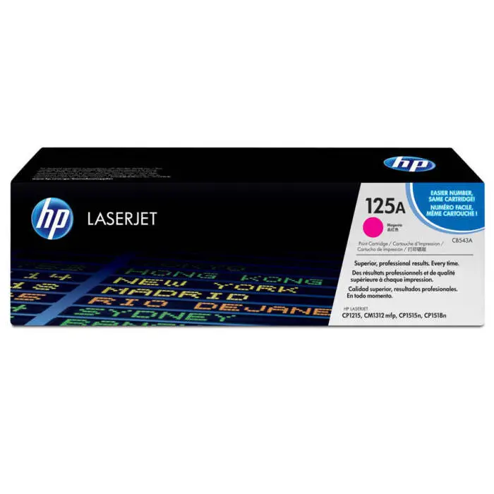Hp 125A -CB543A Orjinal Kırmızı Toner - 1