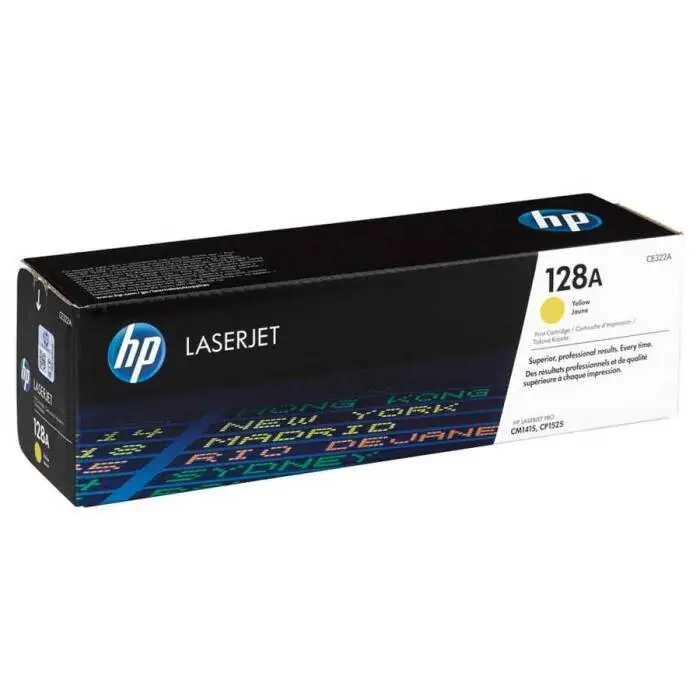 Hp 128A -CE322A Orjinal Sarı Toner - 1