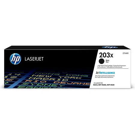 Hp 203X-CF540X Orjinal Siyah Toner - 1
