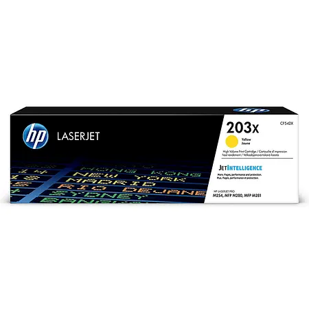 Hp 203X-CF542X Orjinal Sarı Toner - 1
