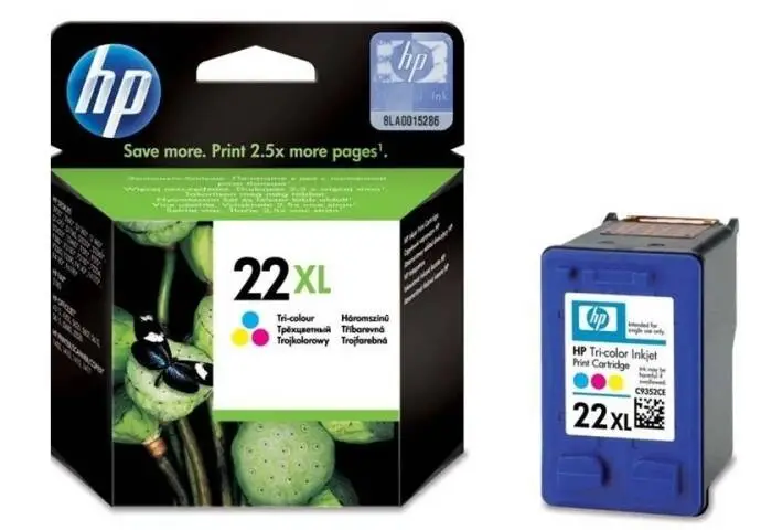 Hp 22XL-C9352C Renkli Orjinal Kartuş - 1