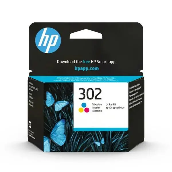 Hp 302-F6U65AE Renkli Orjinal Kartuş - 1