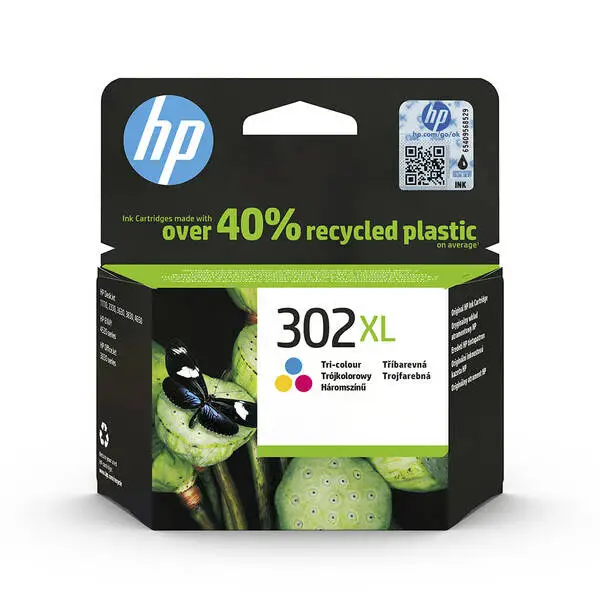 Hp 302XL-F6U67AE Renkli Orjinal Kartuş - 1