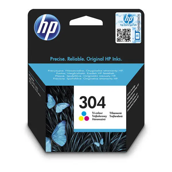 Hp 304-N9K05AE Renkli Orjinal Kartuş - 1