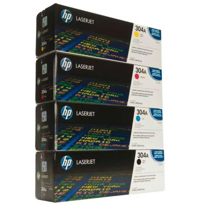 HP 304A Orjinal Toner Takımı - 1