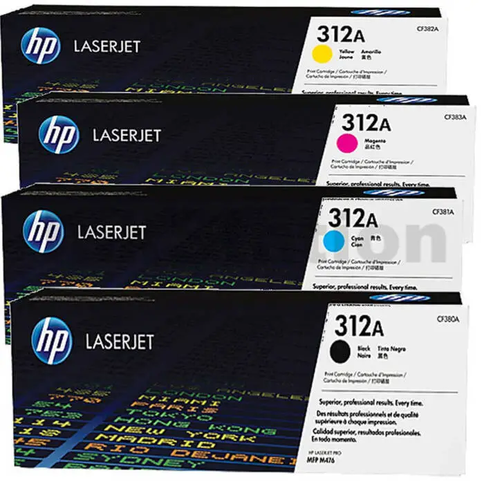 HP 312A Orjinal Toner Seti - 1