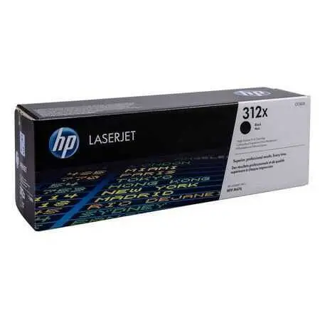 Hp 312X-CF380X Siyah Orjinal Toner - 1