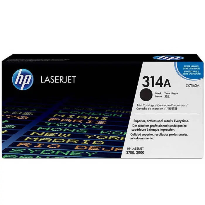 Hp 314A-Q7560A Siyah Orjinal Toner - 1